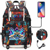 One Piece Travel Backpack One Piece SchoolBag with USB Charging Port